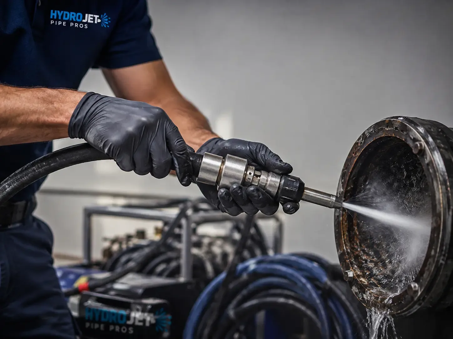 Hydro Jet Pipe Descaling in Cypress, TX